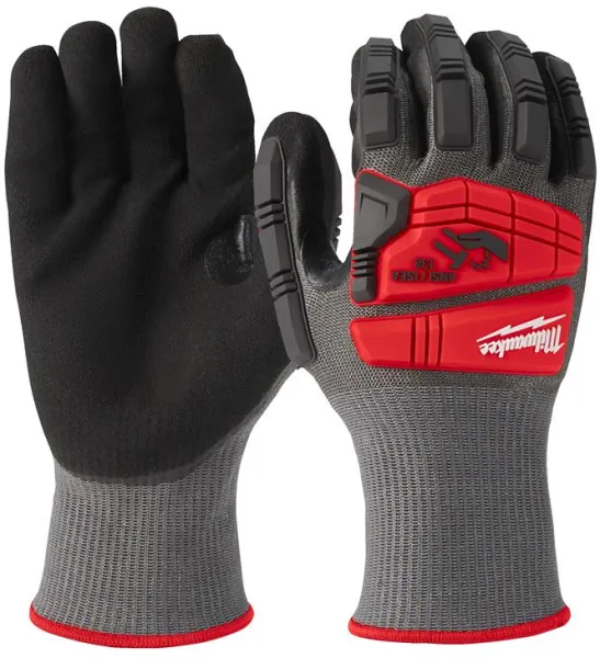Milwaukee HANDSKAR SLAGSKYDDS CUT 5/E - XL/10