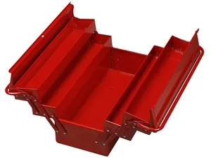 Teng Tools metallverktygslåda med fem fack